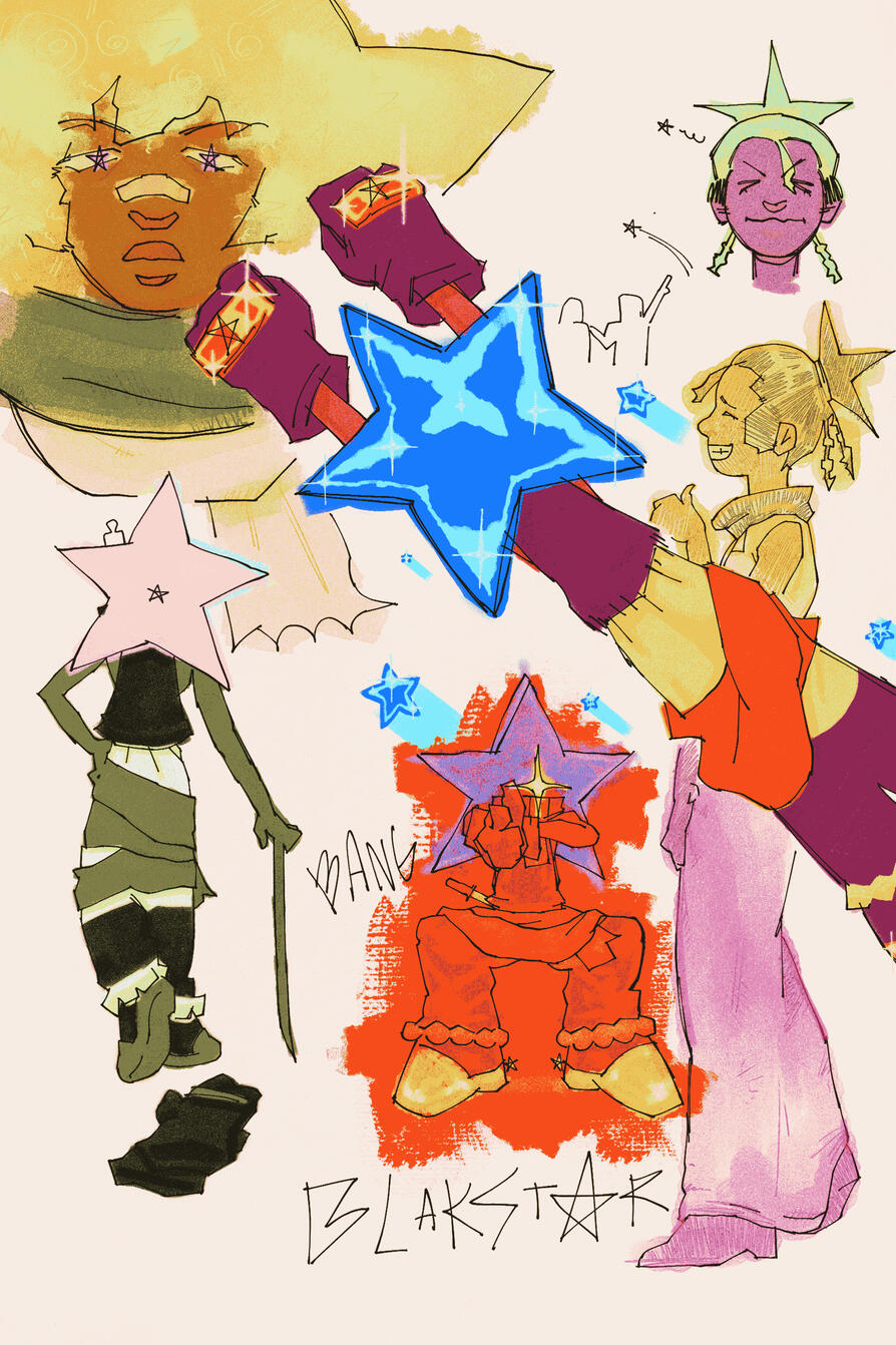 Black Star and Tsubaki Black Star and Tsubaki