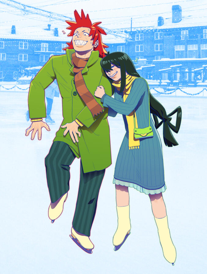 tsuyu x kirishima